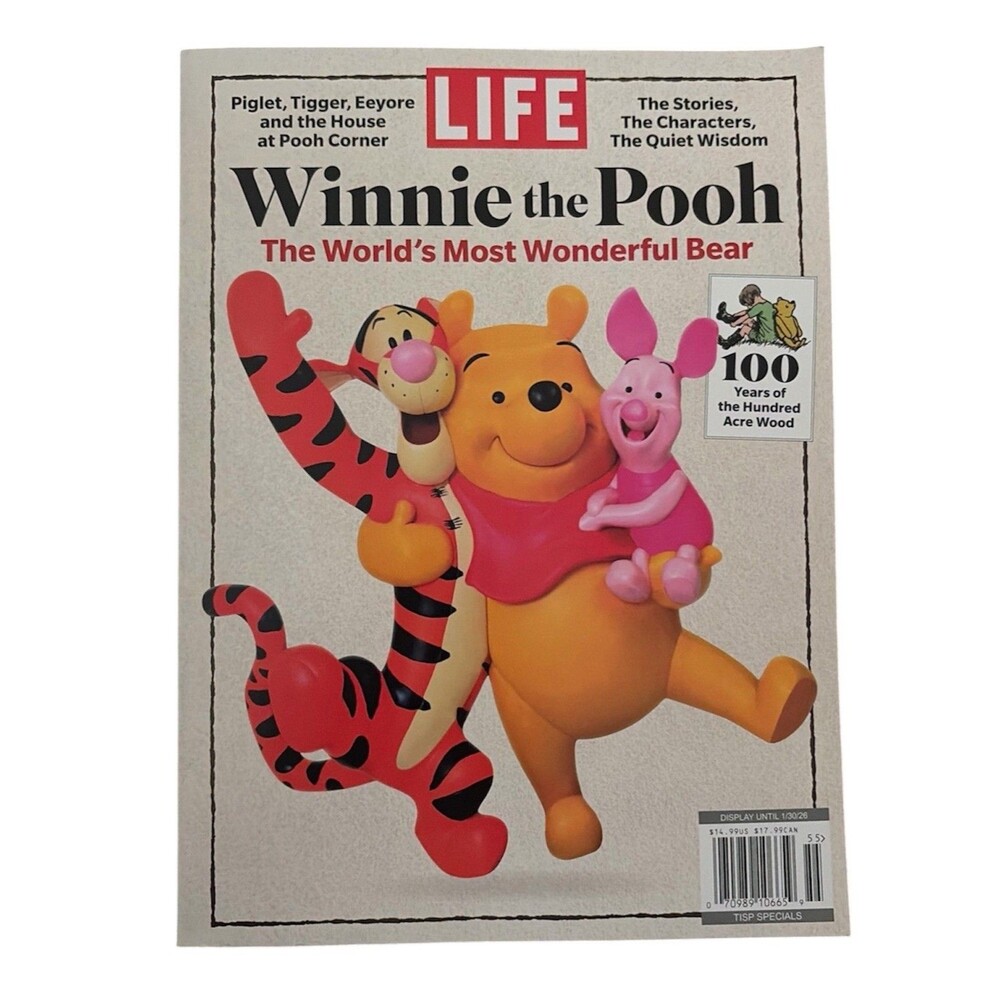 Life January 2026 Magazine Winnie the Pooh the World's Most Wonderful Bear